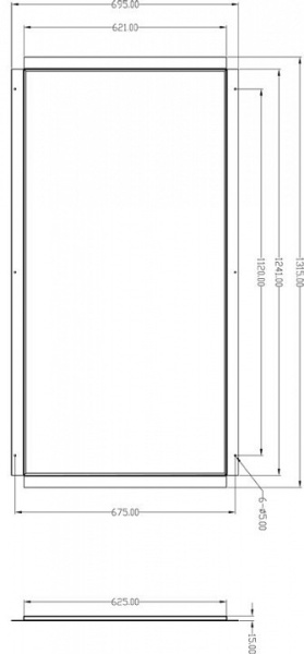 Рамка на 1 светильник Deko-Light  930234