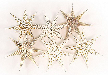 Набор из 6 елочных игрушек (20x7x20 см) Stars en_ny0068