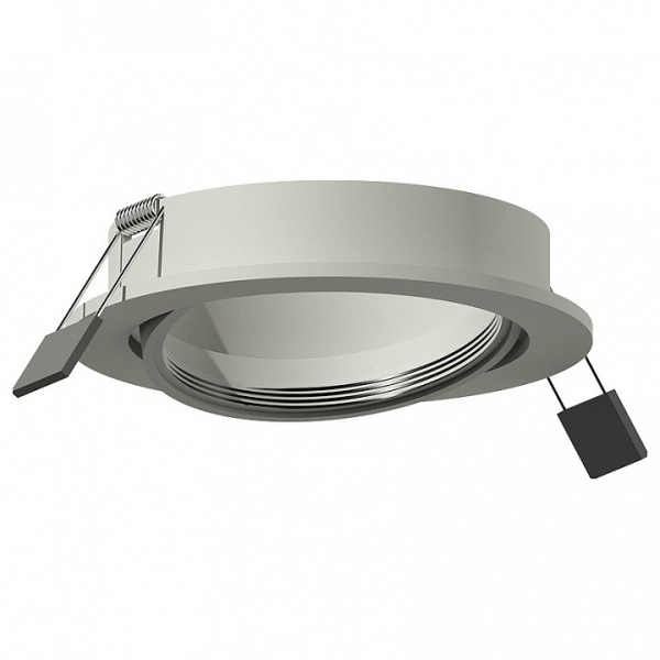 Встраиваемый светильник Ambrella Diy Spot 1 C7653 SGR серый песок D106*H25mm MR16 GU5.3