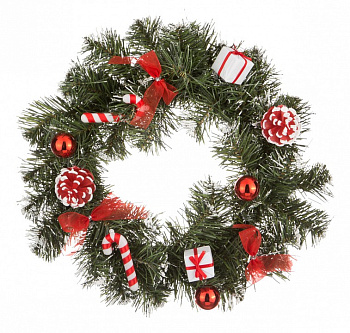 Венок хвойный (30 см) Art-161-116