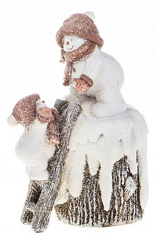 Снеговик световой (26.5х19х37.5 см) Снеговички 248-056