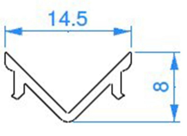 Профиль накладной Deko-Light E-02-10 985558
