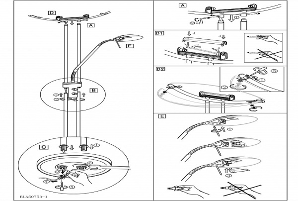 Торшер с подсветкой Eglo ПРОМО Baya 85971