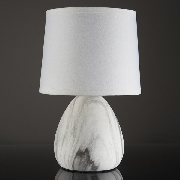 Настольная лампа декоративная Escada Marble 10163/L White