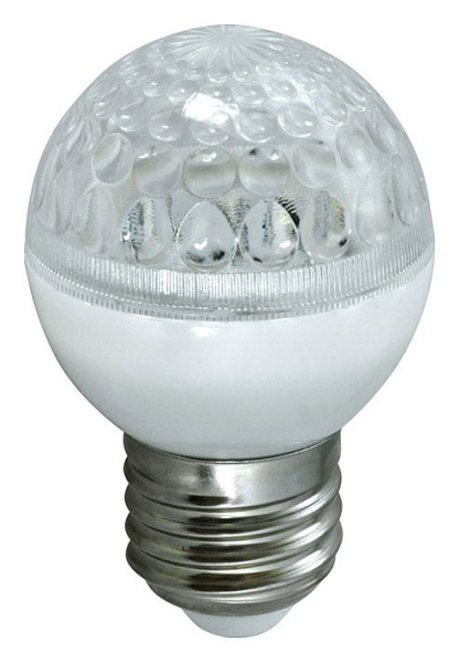 Лампа светодиодная SLB-LED-10 E27 24В 5Вт красный 405-612