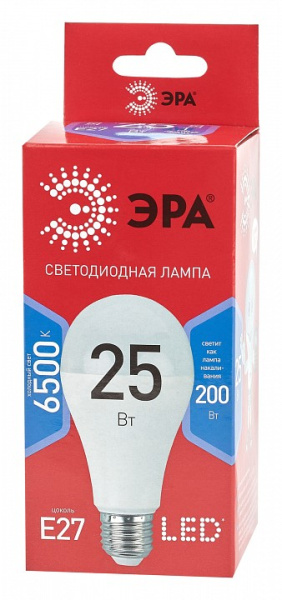 Лампа светодиодная Эра ЭКО E27 25Вт 6500K Б0048011