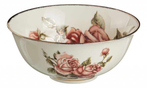 Чаша декоративная (15х6 см) Корейская роза 215-093