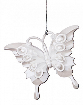 Елочная игрушка (12x9 см) Бабочка 865-444