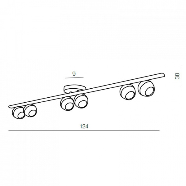 Спот Azzardo Pera 6 AZ1256