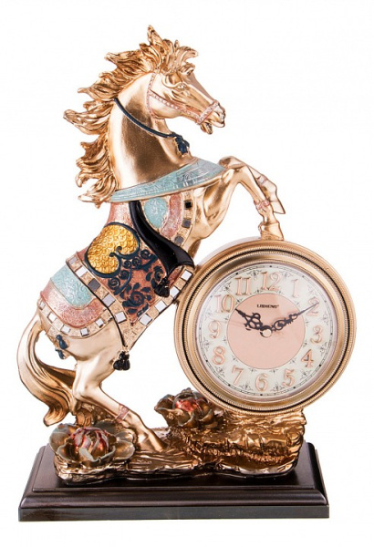 Настольные часы (29x13.5x41 см) Лощадь 204-213