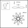 Накладной светильник Odeon Light Brollo 4026/73CL
