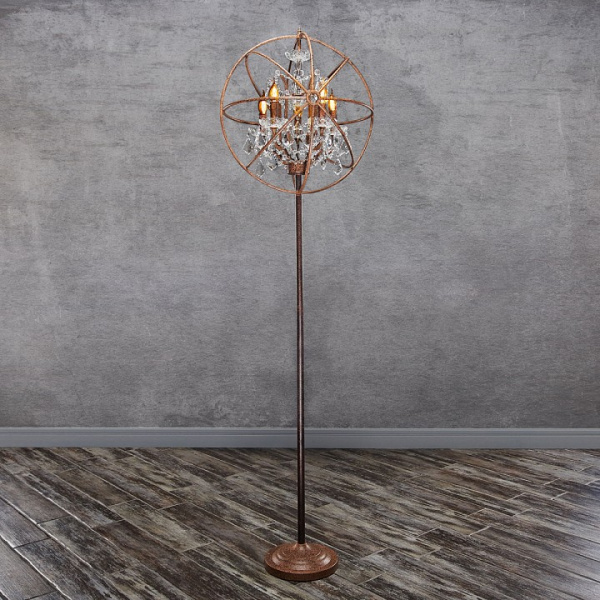 Торшер Loft it Foucaults Orb Crystal LOFT1897FT