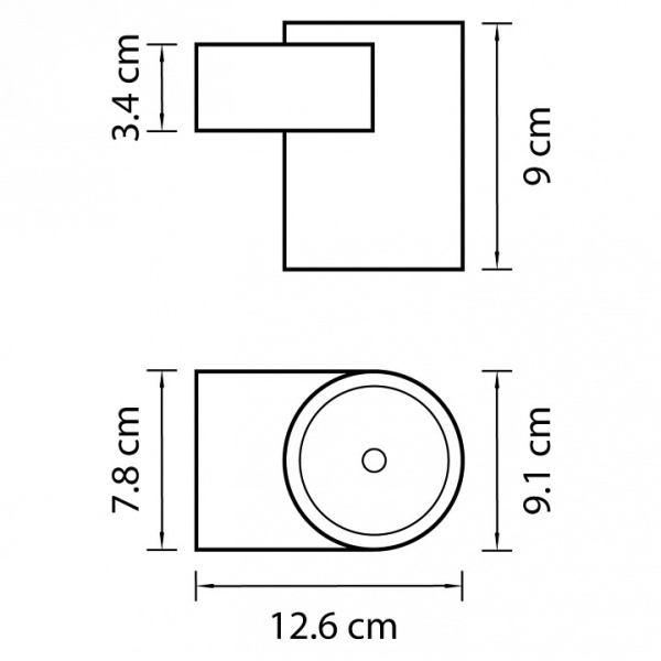 Накладной светильник Lightstar Paro LED 360674