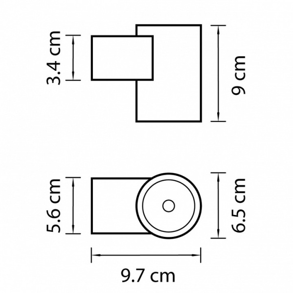 Накладной светильник Lightstar Paro LED 350674