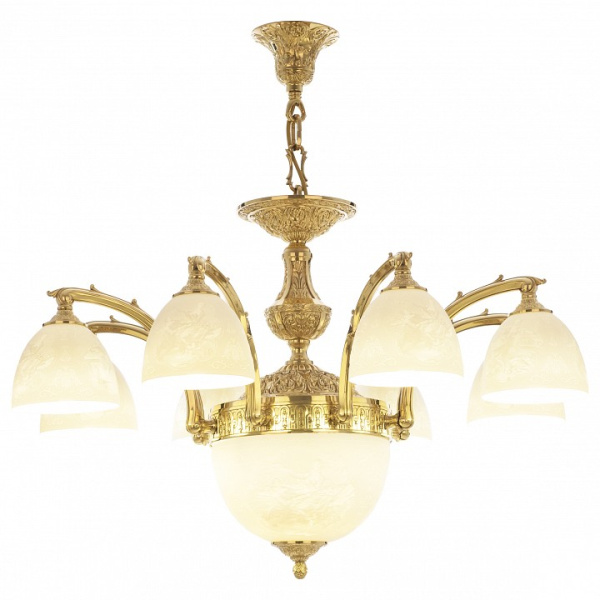 Подвесная люстра Bohemia Ivele Crystal 7211 72211P/8/210 G P1 D Pair