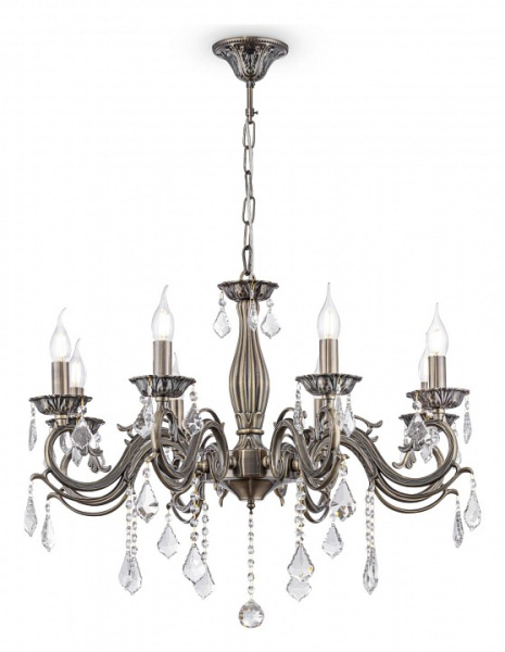 Подвесная люстра Maytoni Bronze RC245-PL-08-R
