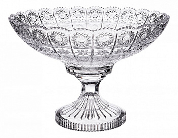 Чаша декоративная (30х21 см) Muza Crystal 695-012