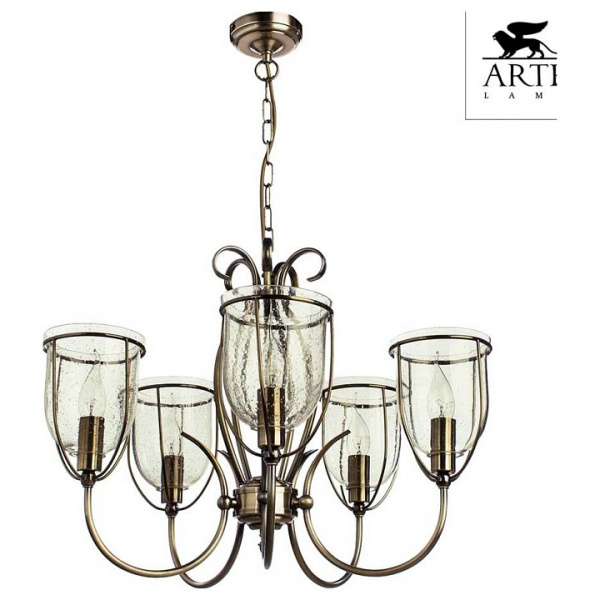 Подвесная люстра Arte Lamp Salvador A6351LM-5AB