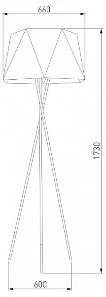 Торшер TK Lighting Ivo 3110 Ivo