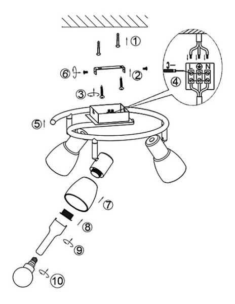 Спот Globo Raider I 54538-3