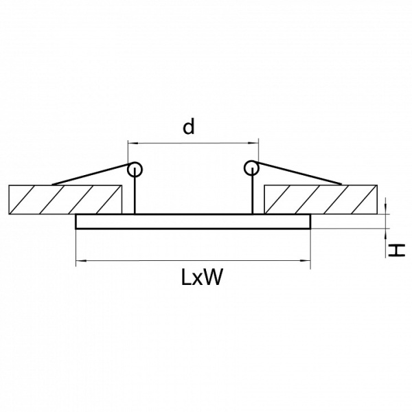 Рамка на 1 светильник Lightstar Intero 111 217817