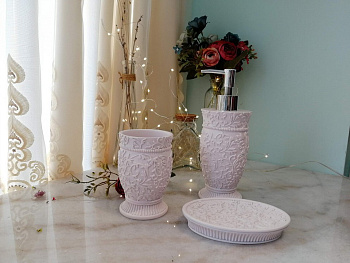 Набор для ванной №38 ВК-38-пудра