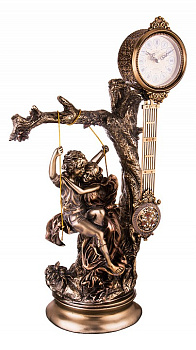 Настольные часы (36x24.5x69.5 см) Двое на качелях 204-203
