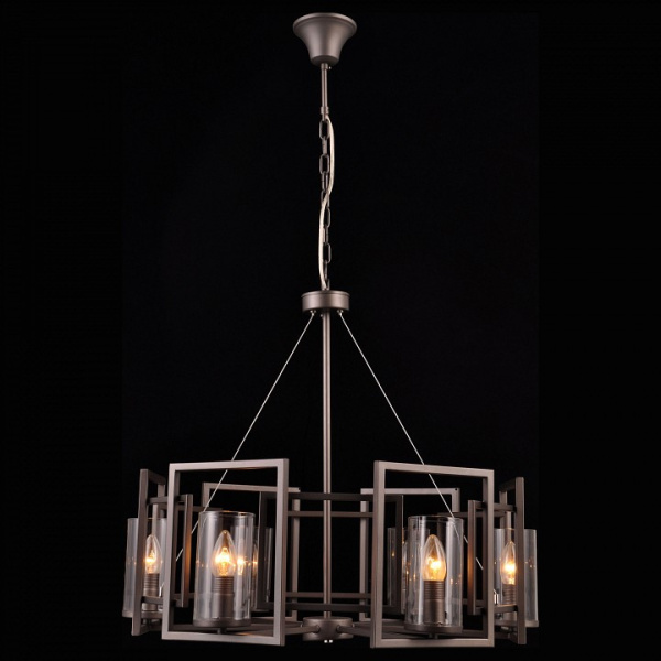 Подвесная люстра Natali Kovaltseva Munich MUNICH 75122-6C GRAY