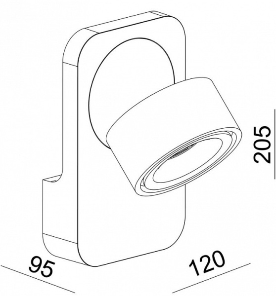 Бра Deko-Light Uni 341215