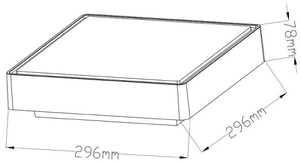 Накладной светильник Deko-Light Quadrata 348010