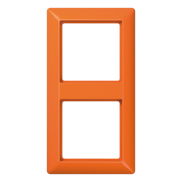 JUNG AS 500 Оранжевая Рамка 2-ая ударопрочная