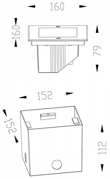 Встраиваемый в дорогу светильник Deko-Light Square I WWA 730199