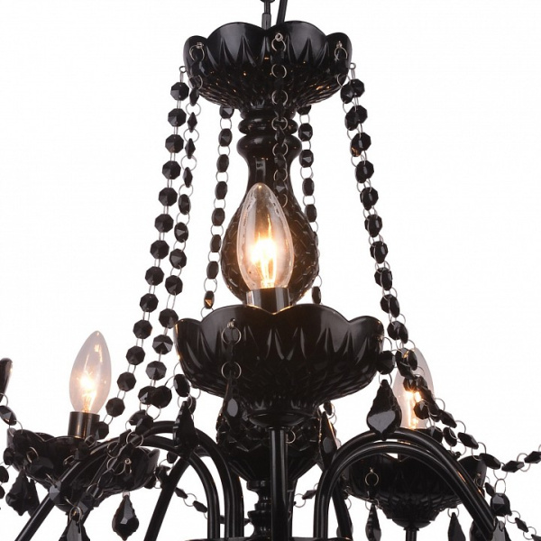 Подвесная люстра Arte Lamp Odillia A8918LM-7BK