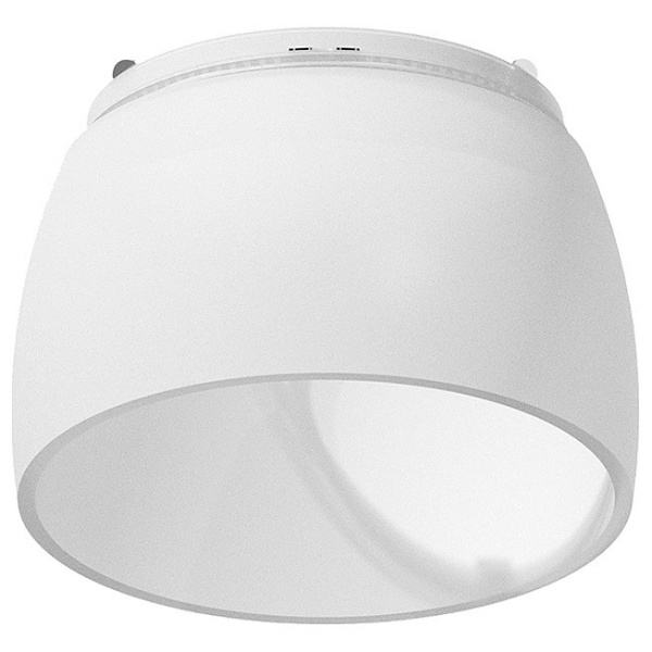 Рамка на 1 светильник Ambrella N625 N6258 FR белый матовый D60*H53mm Out40mm MR16
