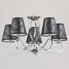 Подвесная люстра Alfa Willma Black 23585