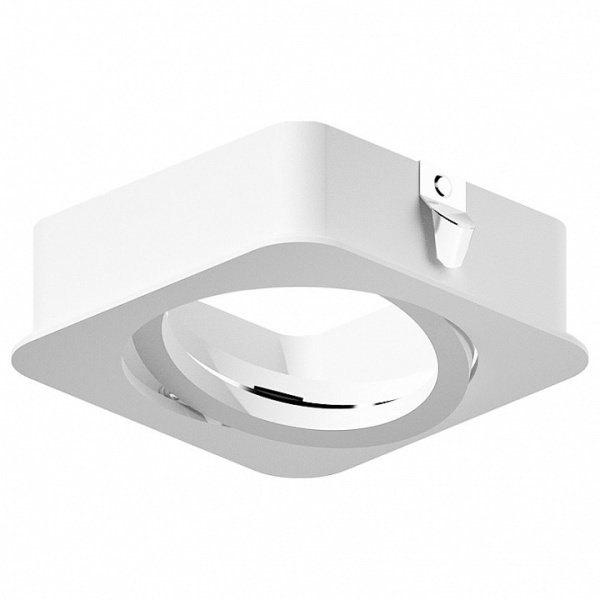 Рамка на 1 светильник Ambrella N771 N7710 SWH белый песок 70*70*H25mm Out2mm MR16