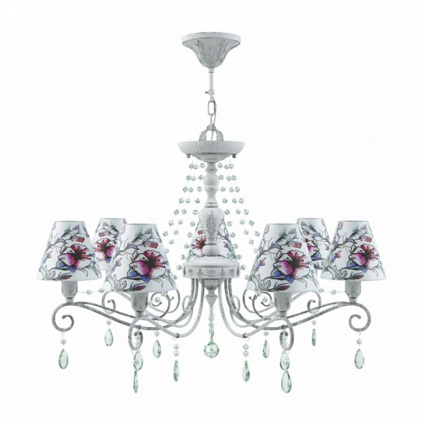 Подвесная люстра Lamp4You Provence 18 E4-07-G-LMP-O-13-CRL-E4-07-GR-UP
