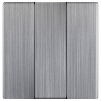 Клавиши для выключателя трехклавишного Werkel Глянцевый никель WL02-SW-3G-CP