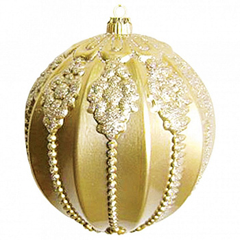 Елочная игрушка [20 см] Шар с орнаментом 502-061