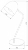 Настольная лампа офисная TK Lighting Soho 5036 Soho Black
