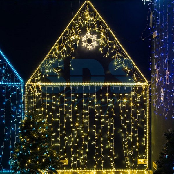 Занавес световой (2x3 м) Светодиодный Дождь 235-158