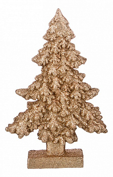 Ель новогодняя (12х3х18 см) Елочка на подставке 845-151