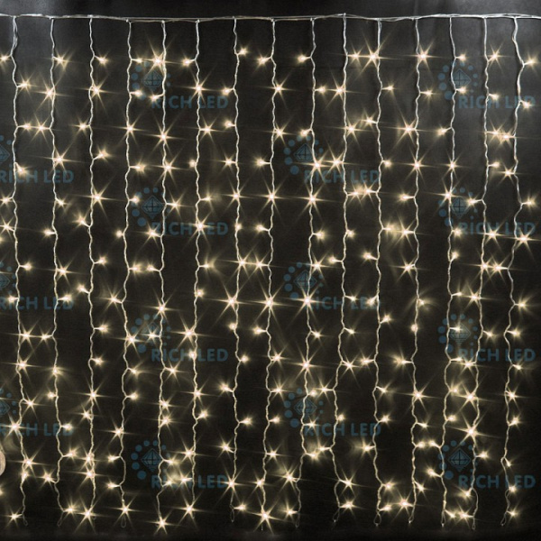 Занавес световой [2x1.5 м] RL-CS2*1.5-CB/WW