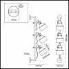 Бра Odeon Light Osta 4084/3WA