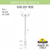 Фонарный столб Fumagalli Globe 300 G30.202.R20.WYE27