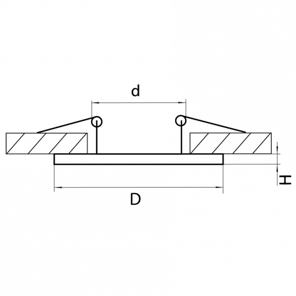 Рамка на 1 светильник Lightstar Intero 111 217919