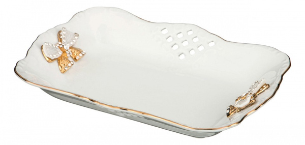 Блюдо декоративное (20х14х3.5 см) Venezia 55-2817