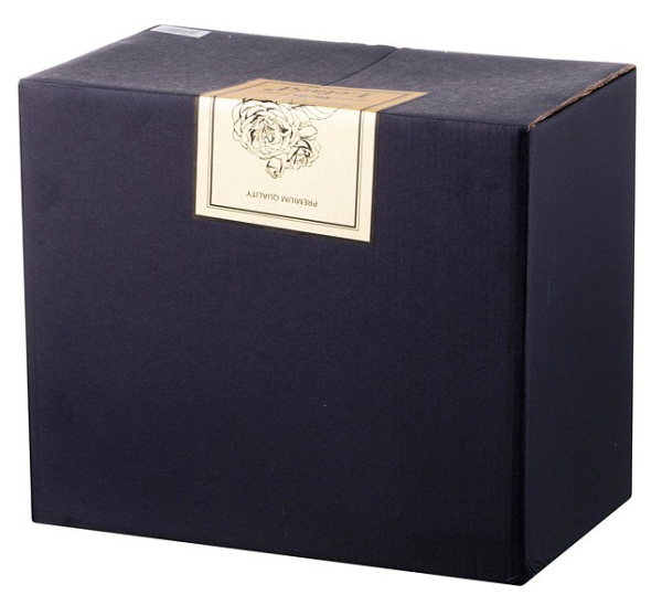 Чаша декоративная (26х22 см) Gold Glass 195-133