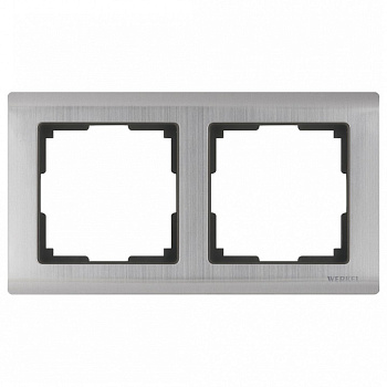 Рамка на 2 поста Werkel Metallic WL02-Frame-02
