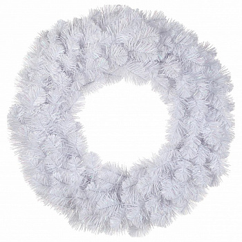 Венки хвойные [45 см] Исландская белоснежный 73850